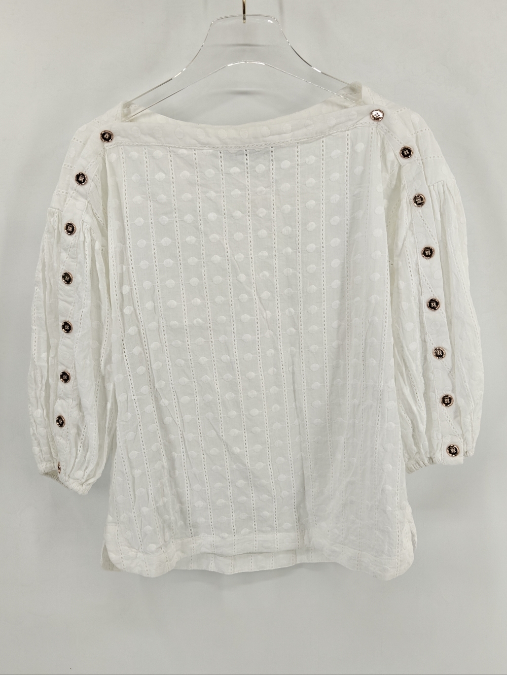 Buru‎ Eyelet Blouse Size M